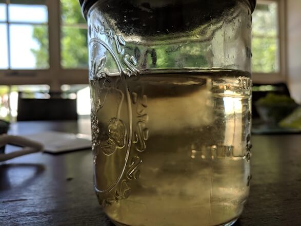 Agar in liquid culture
