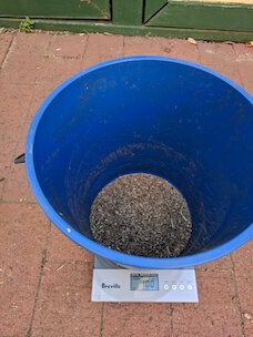Finer blue gum fines
